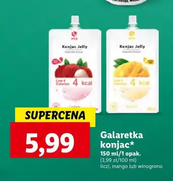 Lidl Galaretka słodka Konjac Jelly oferta