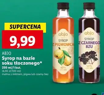 Lidl Syrop Abjo oferta