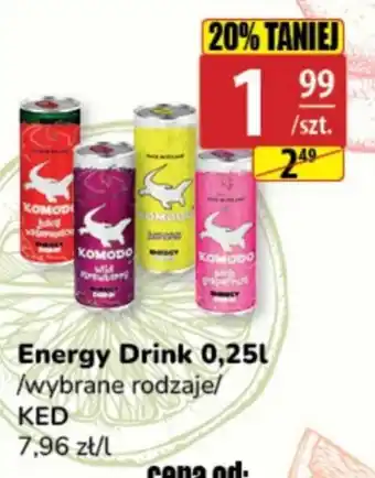 API MARKET Napój energetyczny Komodo oferta