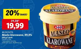 Lidl Masło klarowane Mlekovita oferta