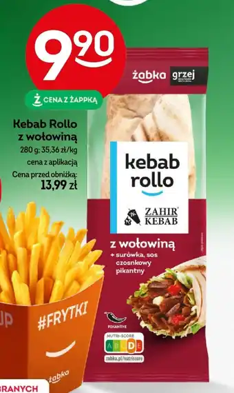 Żabka Kebab Rollo z wołowiną 280 g oferta