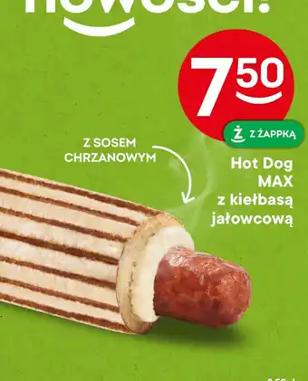 Hot Dog MAX z kiełbasą jałowcową
