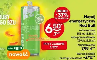 Żabka Napój energetyczny Red Bull 355 ml oferta