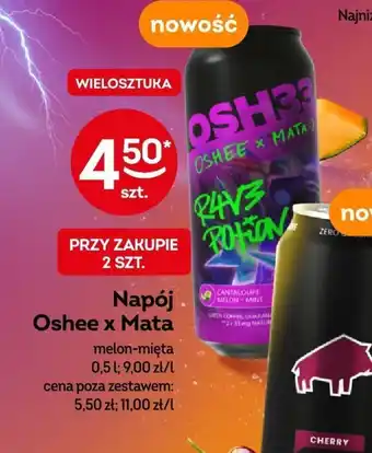 Żabka Napój Oshee x Mata 0,5 l oferta