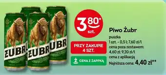 Żabka Piwo Żubr 0,5 l oferta