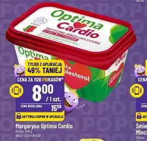 Polomarket Optima Cardio Margaryna roślinna z dodatkiem steroli roślinnych 400 g oferta
