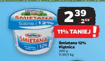 Netto Śmietana 12% Piątnica oferta