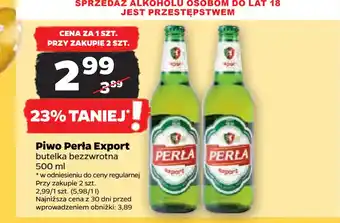 Netto Piwo Perła Export oferta