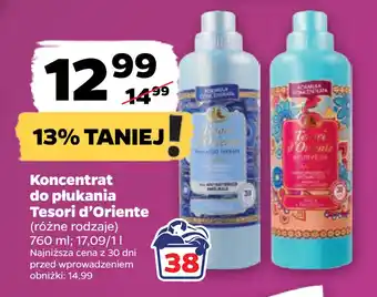 Netto Koncentrat do płukania Tesori d’Oriente oferta