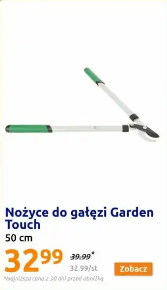 Action Nożyce do gałęzi Garden Touch 50 cm oferta