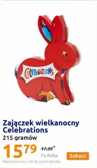 Action Zajączek wielkanocny Celebrations 215 g oferta