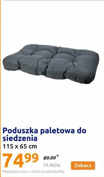 Action Poduszka paletowa do siedzenia 115 x 65 cm oferta