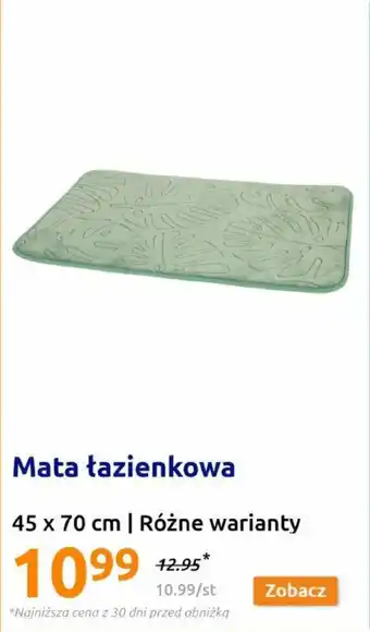 Action Mata łazienkowa 45 x 70 cm oferta