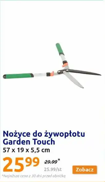 Action Nożyce do żywopłotu Garden Touch oferta