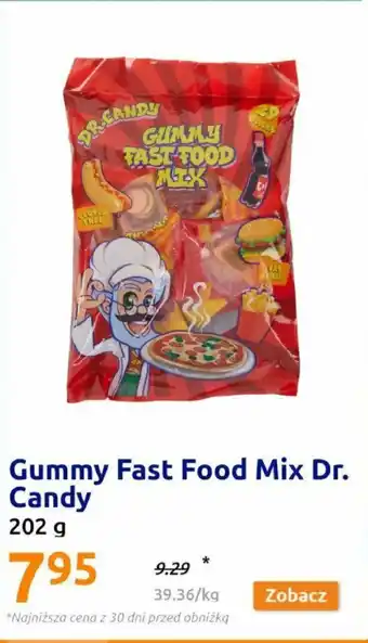 Gummy Fast Food Mix Dr. Candy 202 g