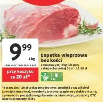 Intermarche Łopatka wieprzowa bez kości 1 kg oferta