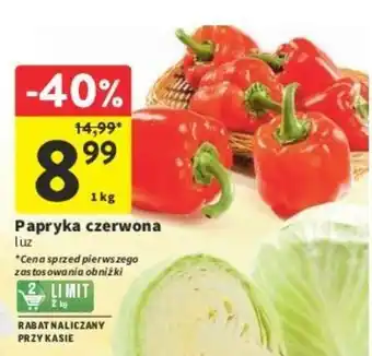 Intermarche Papryka czerwona 1 kg oferta