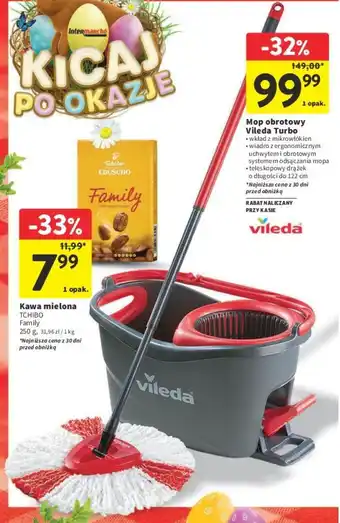 Intermarche Mop obrotowy Vileda Turbo oferta