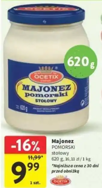 Intermarche Majonez POMORSKI 620 g oferta