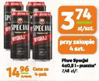Piwo Specjal 4 x 0,5 L
