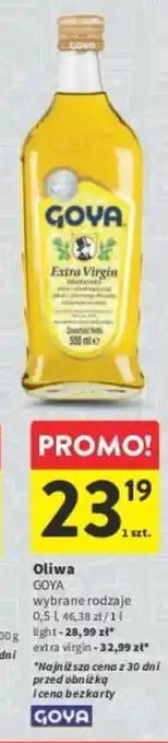 Intermarche Oliwa GOYA 0,5 l oferta