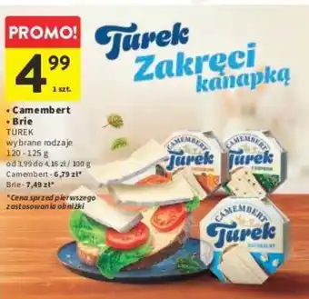 Intermarche Camembert / Brie TUREK 120-125 g oferta