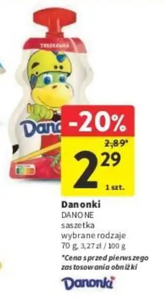 Intermarche Danonki DANONE 70 g oferta