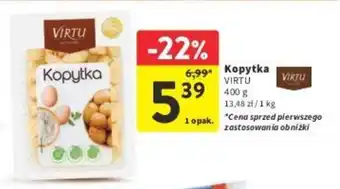 Intermarche Kopytka VIRTU 400 g oferta