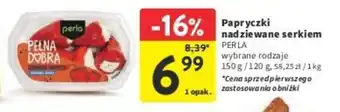 Intermarche Papryczki nadziewane serkiem PERLA 150 g oferta