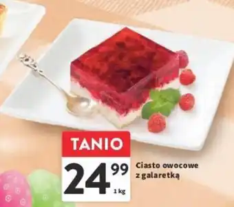 Intermarche Ciasto owocowe z galaretką 1 kg oferta