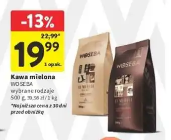 Intermarche Kawa mielona WOSEBA 500 g oferta