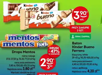 Żabka Baton Kinder Bueno Ferrero 39-43 g oferta