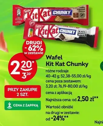 Żabka Wafel Kit Kat Chunky 40-42 g oferta