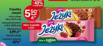 Żabka Ciastka Jeżyki 140 g oferta