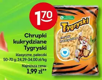 Żabka Chrupki kukrydziane Tygryski 50-70 g oferta
