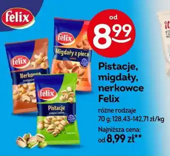 Żabka Pistacje, migdały, nerkowce Felix 70 g oferta