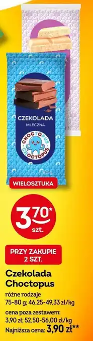 Żabka Czekolada Choctopus 75-80 g oferta