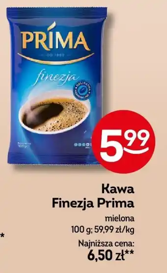 Żabka Kawa Finezja Prima 100 g oferta
