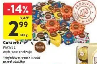 Intermarche Cukierki WAWEL 100g oferta