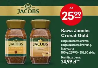 Żabka Kawa Jacobs Cronat Gold 100 g oferta