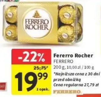 Intermarche Fererro Rocher FERRERO 200g oferta