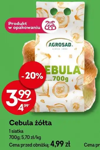 Żabka Cebula żółta 700 g oferta