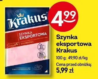 Żabka Szynka eksportowa Krakus 100 g oferta