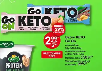 Żabka Baton KETO Go On 50g oferta