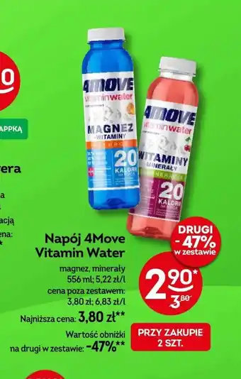 Żabka Napój 4Move Vitamin Water 556ml oferta