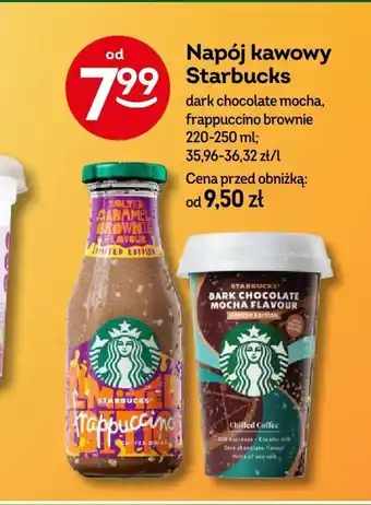 Żabka STARBUCKS Napój kawowy 220-250ml oferta