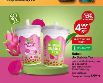 Żabka Kubek do Bubble Tea 80g oferta