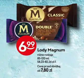 Żabka Lody Magnum 85-120ml oferta