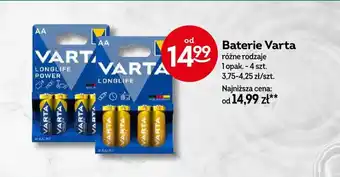 Żabka Varta Baterie 4szt. oferta