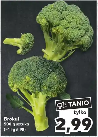 Kaufland Brokuł 500 g oferta